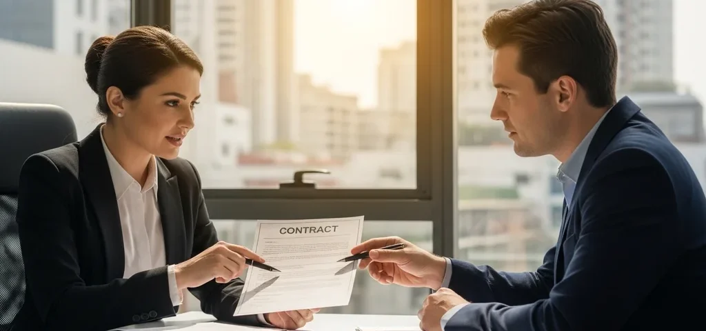 agent immobilier contrat