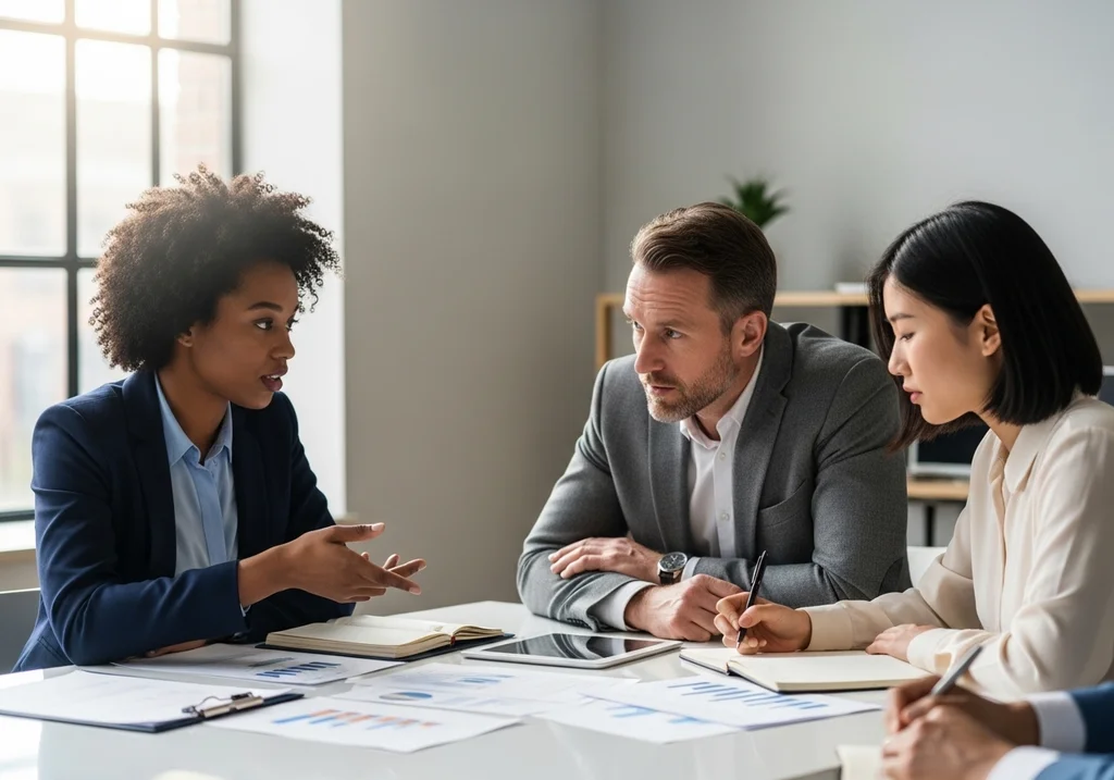 bureau professionnel discussion