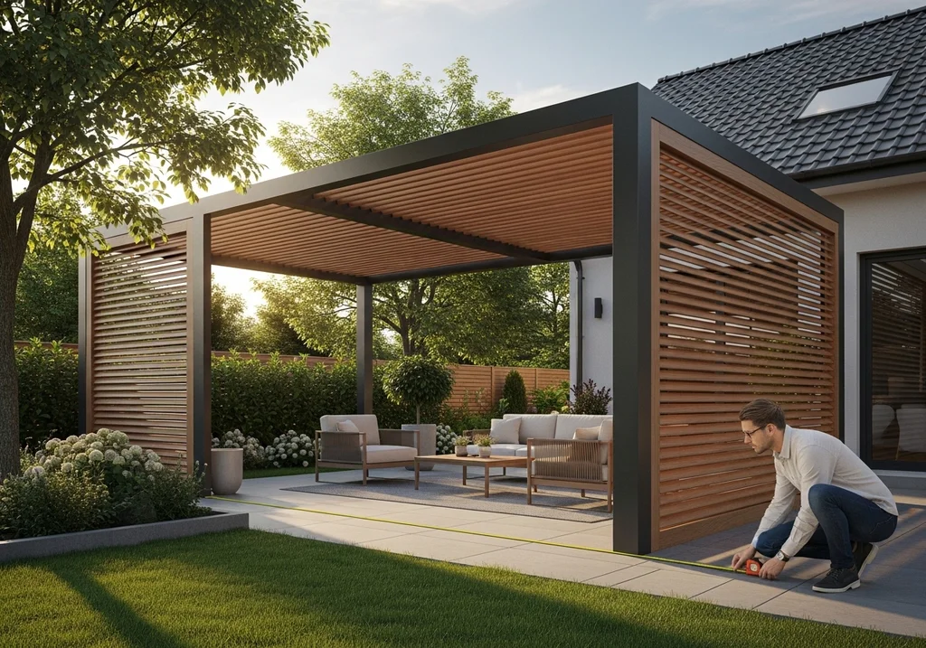 jardin pergola aménagement