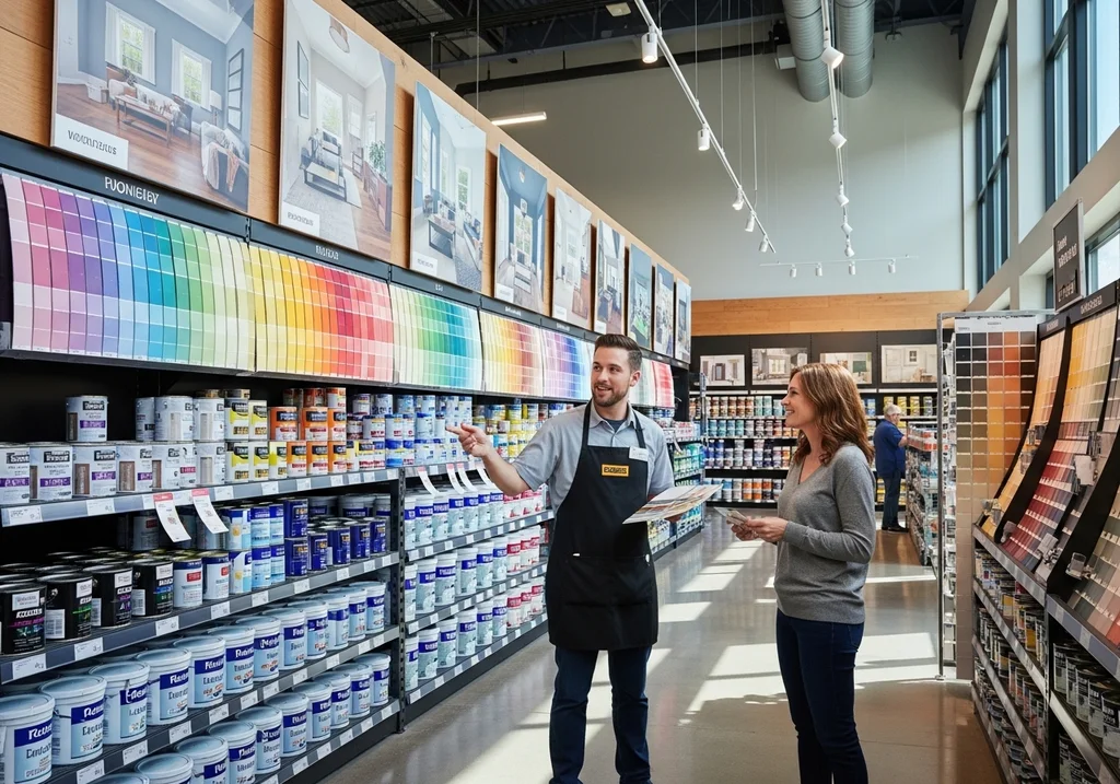 magasin amélioration maison peinture
