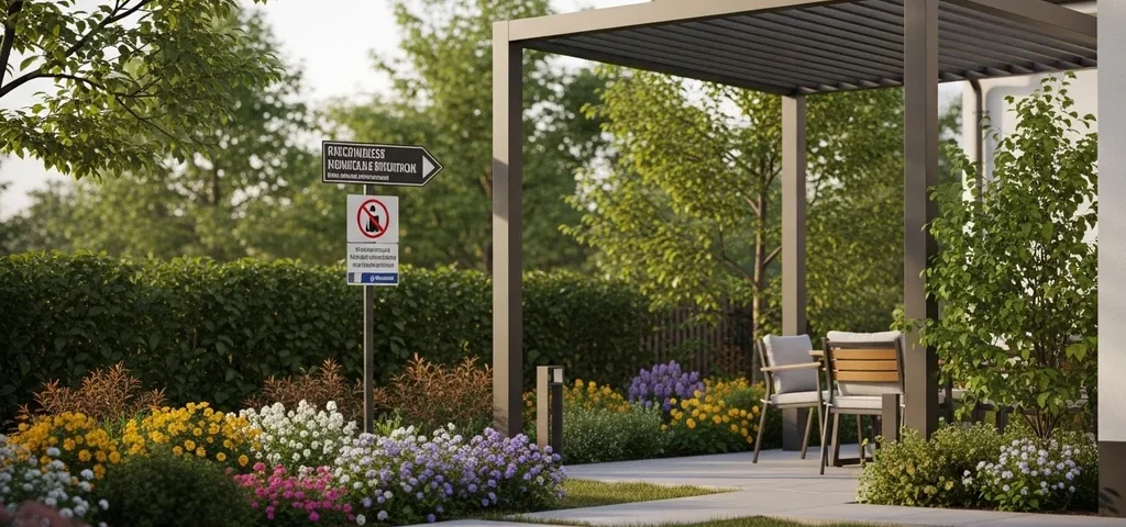 pergola jardin regulations