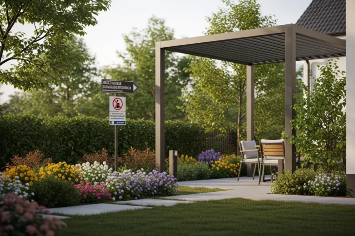 Faut-il déclarer une pergola en mairie : la réponse dépend de l’emprise au sol, du type et de votre zone