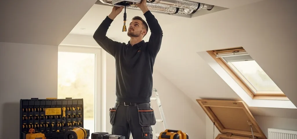 technicien installation ventilation