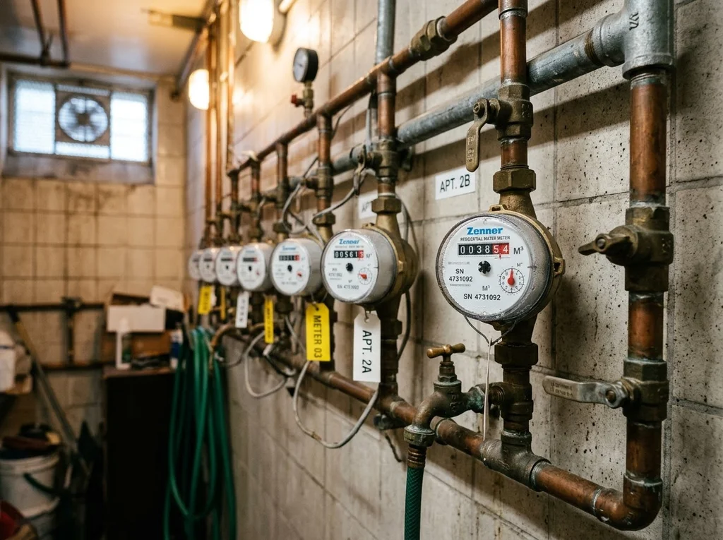 compteurs eau local technique