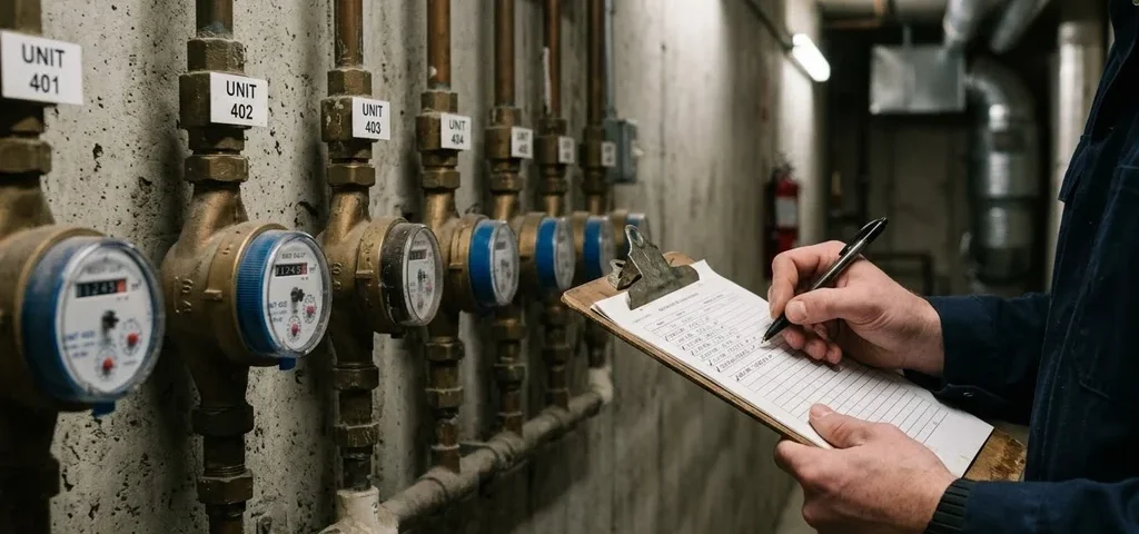compteurs eau releve