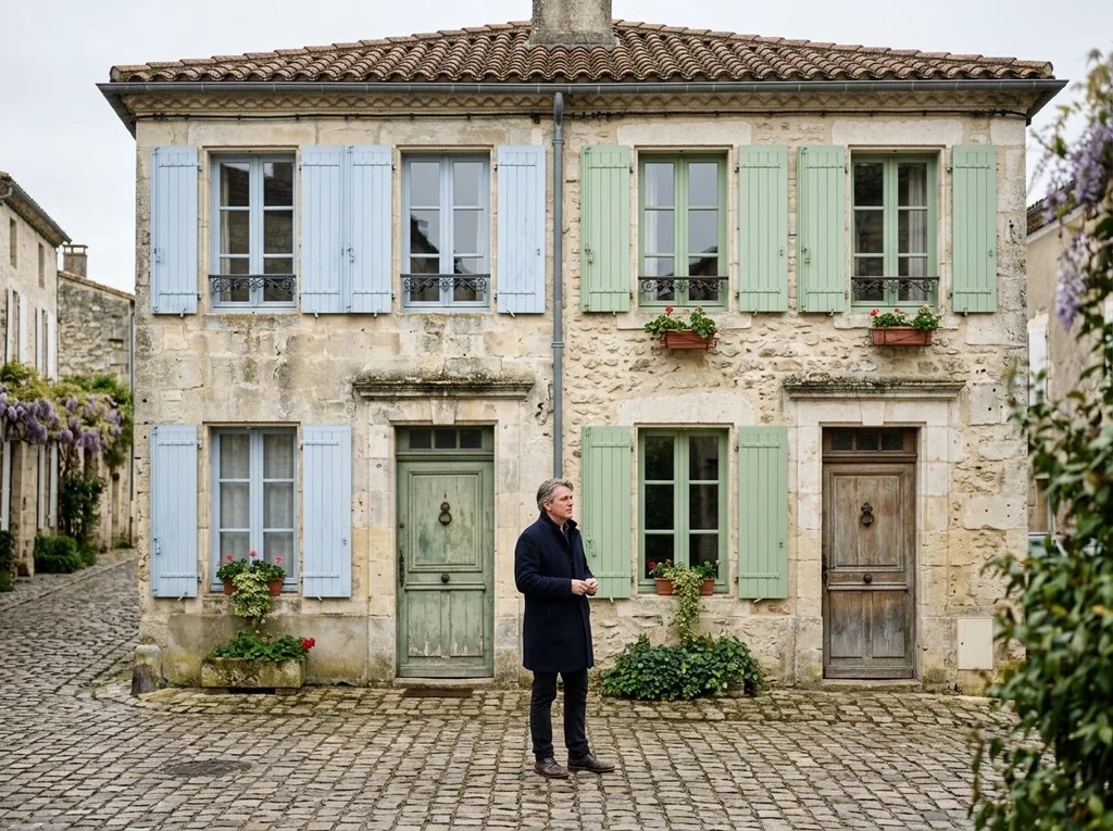 maisons homme rue