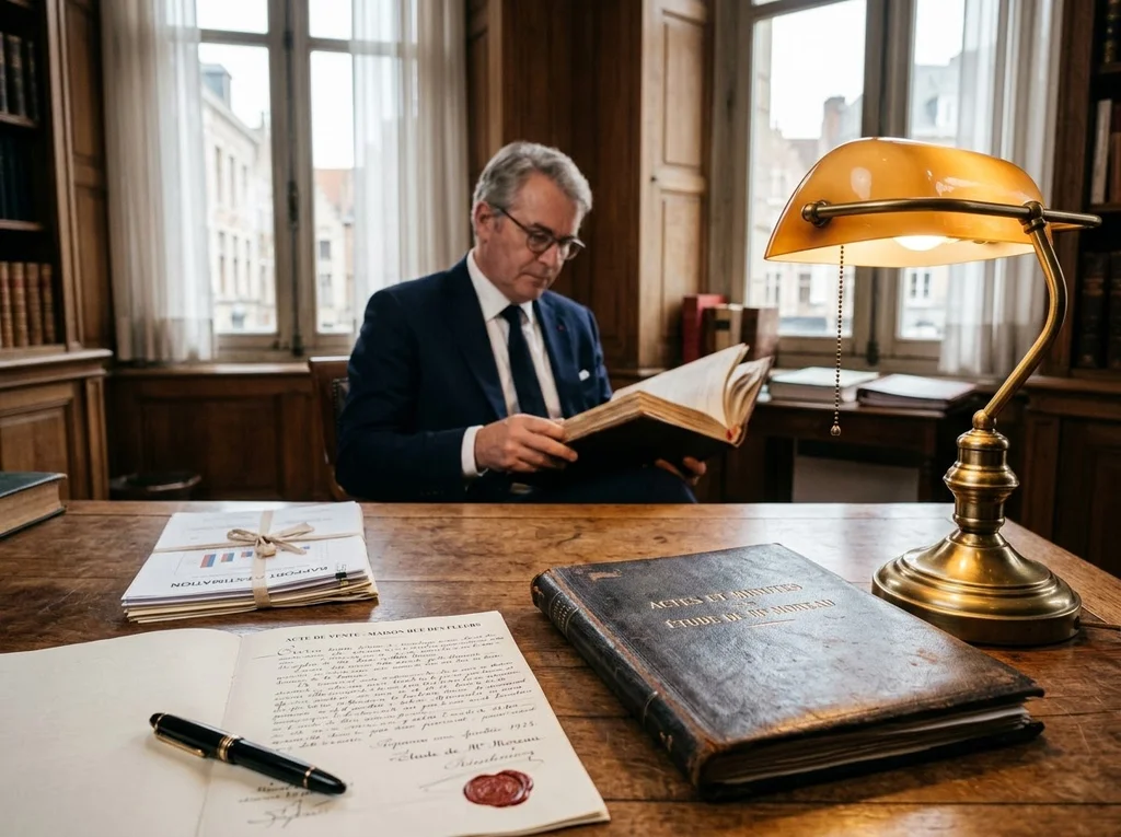 notaire bureau document