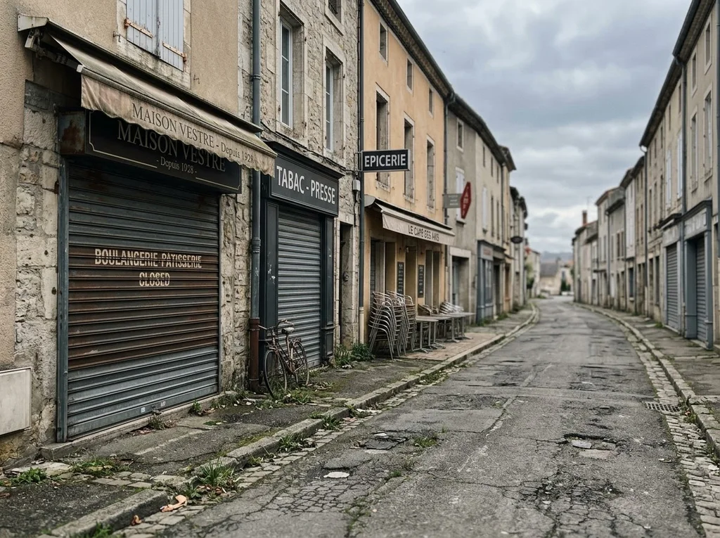 rue deserte provinciale