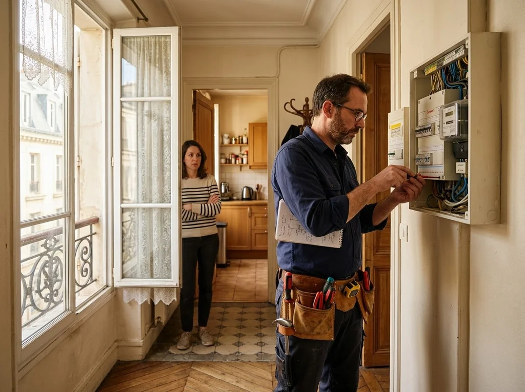 technicien électrique immobilier